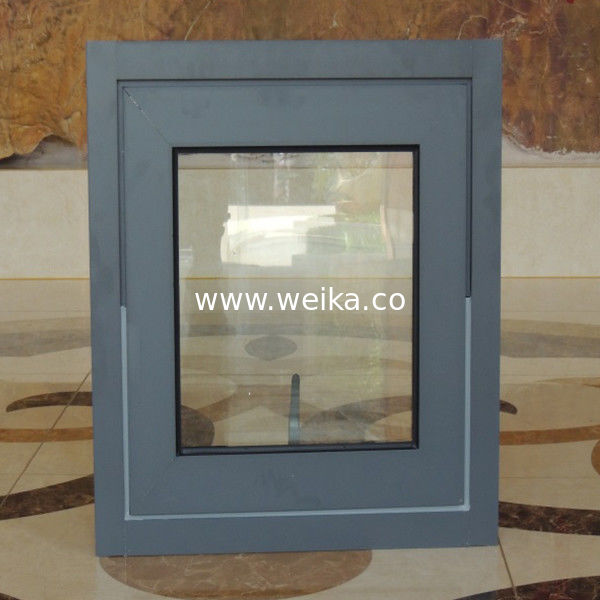 Алюминиевый цвет Средний поворотный хоппер Окна UPVC рамочная крыша