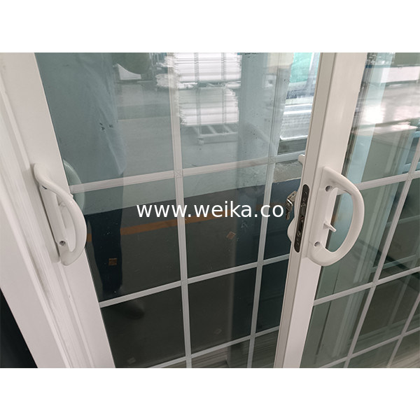 Китайская фабрика прямая продажа Upvc двойные раздвижные двери выбирают цвета