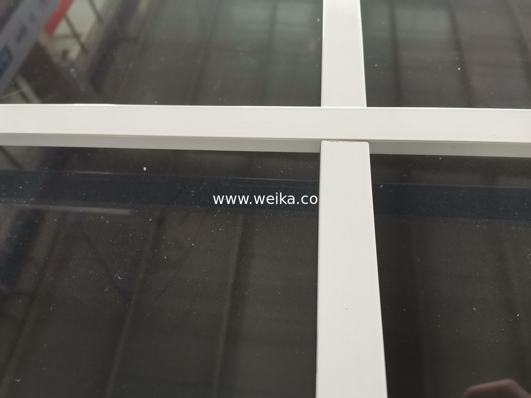 UPVC верхняя арка фиксированное стеклянное окно 24x24 Октагонное окно