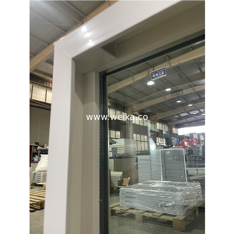 Простой в обслуживании UPVC скользящие окна и двери с стекловолокнистым экраном сетки материала