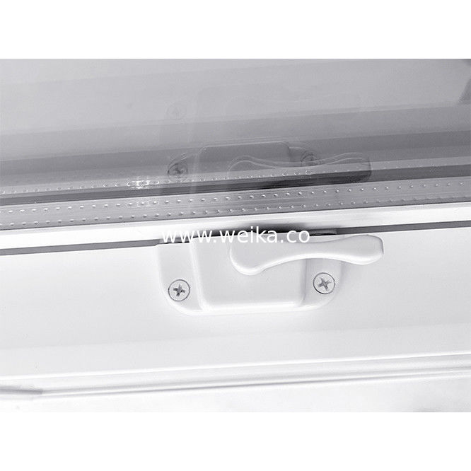 Профили всего корпуса с одноподвесным окном UPVC и ветроустойчивая функция с настраиваемым эстетическим дизайном