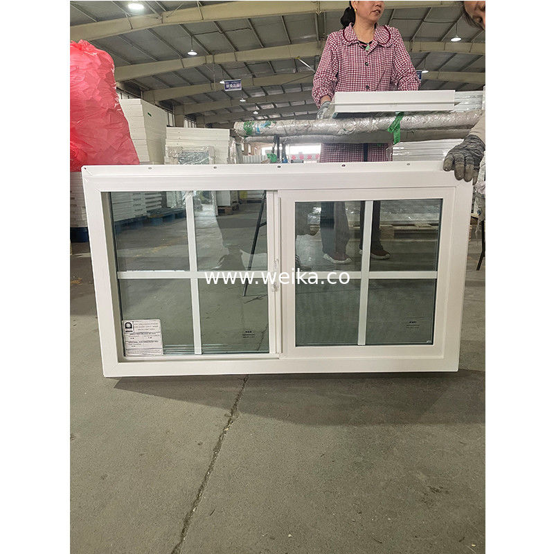 Противомоскитное скользящее окно из UPVC с сеткой для тропического климата
