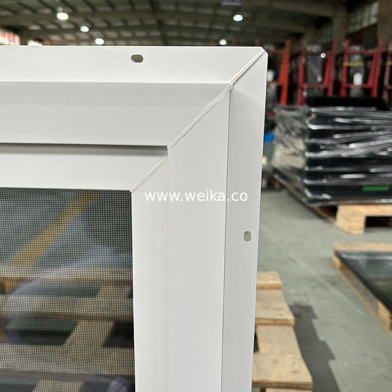 Противомоскитное скользящее окно из UPVC с сеткой для тропического климата