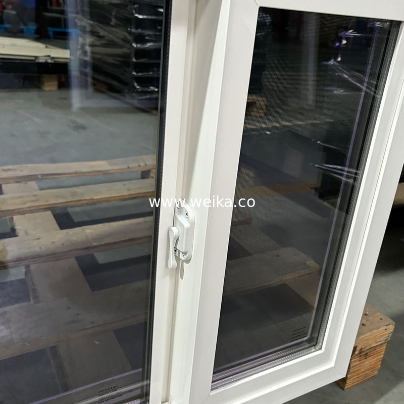 Утонченное черное рамочное скользящее окно из UPVC для минималистических офисных перегородок