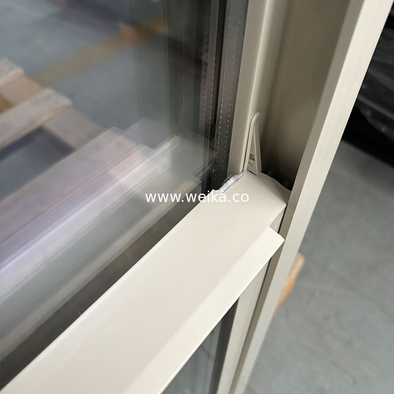 Прочное оборудование и экструзионные профили Энергия UPVC Виниловые одноподвесные окна для жилых домов