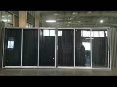 Коммерческое алюминиевое стекло и двери 6 дверей большие вентиляторы