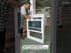 Серия WEIKA 105 двойная виниловая стекла с наклонным винилом американская