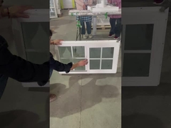 Китайские бренды UPVC односкатные окна Экономия энергии и охрана окружающей среды