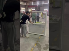 Американский стиль винил UPVC одноподвешенное окно