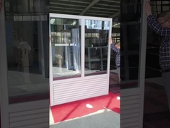 Звукоизоляционное стеклянное фиксированное окно с кондиционером