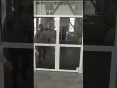 Американский стиль с однослойными виниловыми окнами